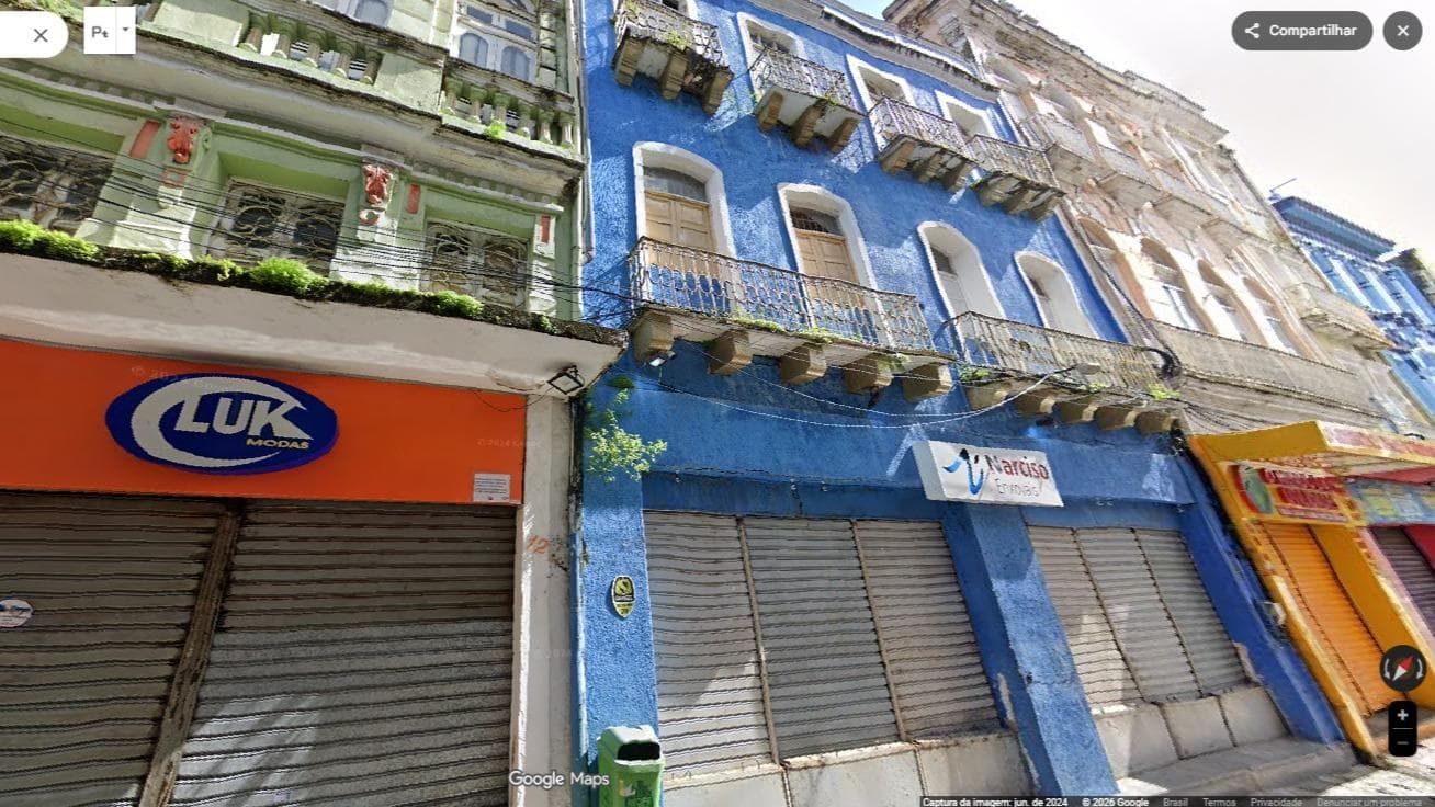 Prédio Comercial,, Rua Direita, nº 02, São Antônio, Recife/PE