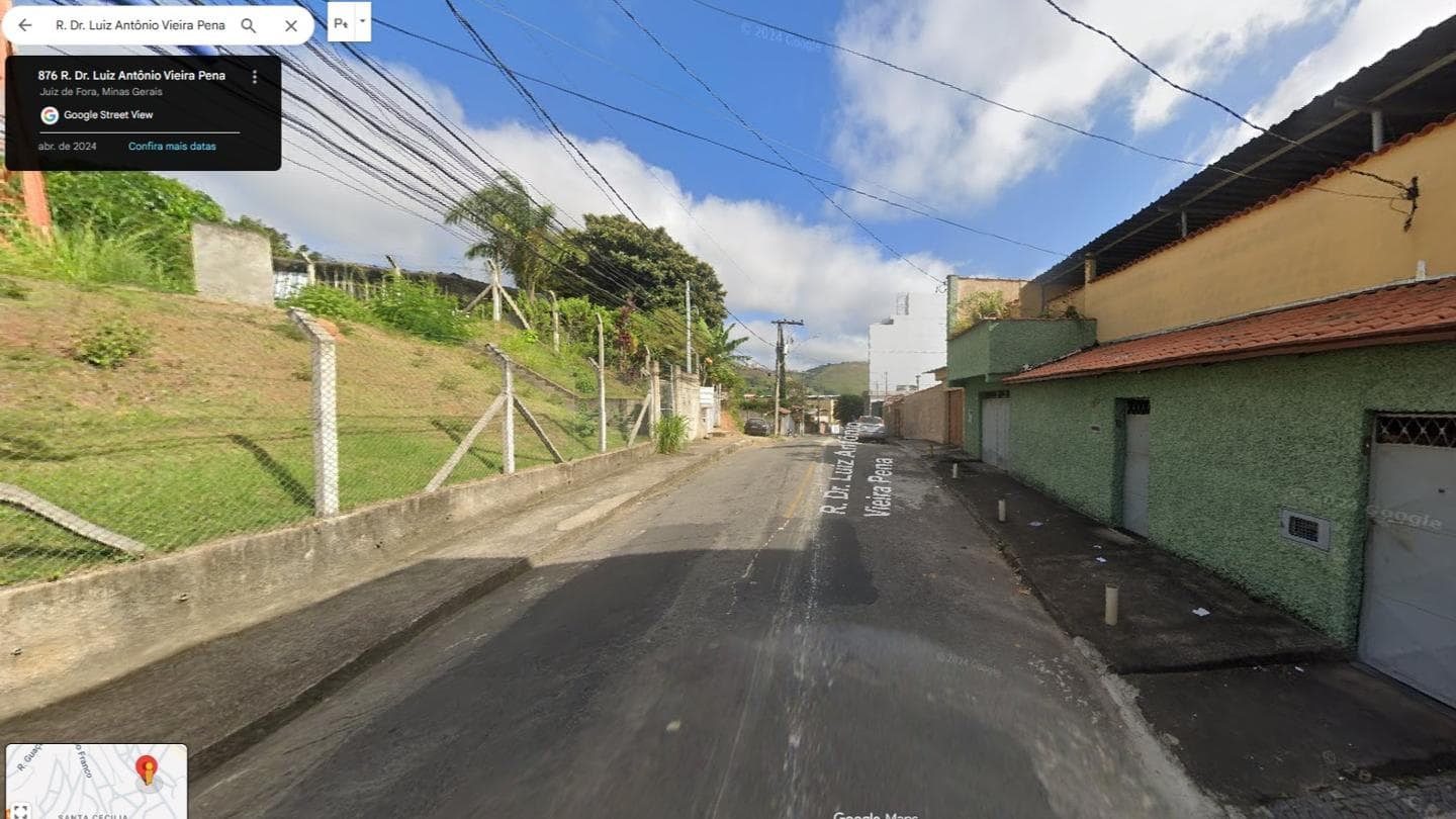 IMÓVEL COM 350,00M², RUA DR. LUIZ ANTONIO VIEIRA PENA, BAIRRO MUNDO NOVO, JUIZ DE FORA/MG, 