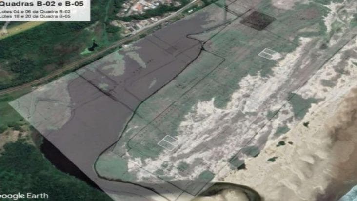 LOTE 18 DA QUADRA B-05, COM ÁREA DE 450,00M², NO LOTEAMENTO SOLLAGE, IMBITUBA/SC.  — foto 1 de 3