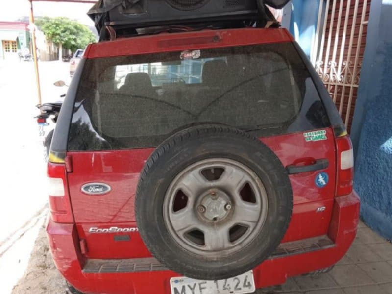Veículo Ford/Ecosport XLS 1.6 L, placa MYF-1424, Parelhas/RN